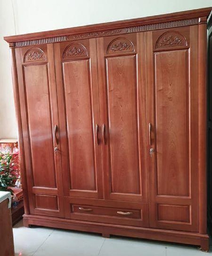 thi công đóng mới tủ áo gỗ tp Biên Hoà