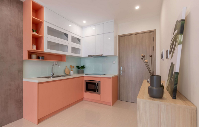 sửa tủ bếp tại nhà phường Tân Thuận