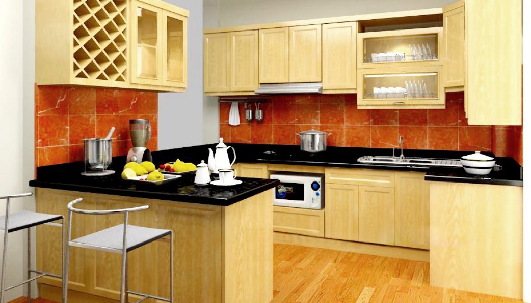 sửa tủ bếp tại nhà Xã Hóc Môn