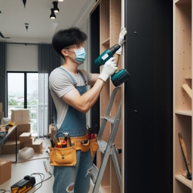 SỬA CHỮA ĐỒ GỖ CHUNG CƯ HAGL 1