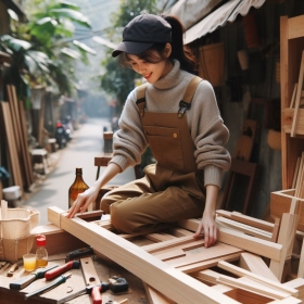 SỬA CHỮA ĐỒ GỖ CHUNG CƯ LUXGARDEN