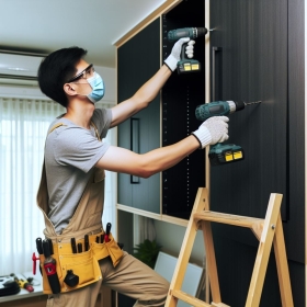 THÁO RÁP TỦ GỖ PHƯỜNG PHẠM NGŨ LÃO