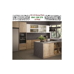 TỦ BẾP MDF PHỦ MILAMINE QUẬN 10