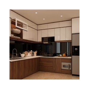 TỦ BẾP MDF PHỦ MILAMINE QUẬN 4