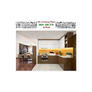 TỦ BẾP MDF PHỦ MILAMINE QUẬN 7